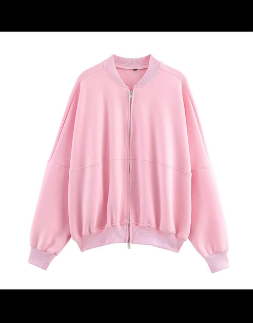 Overshirt veste pilote en interlock